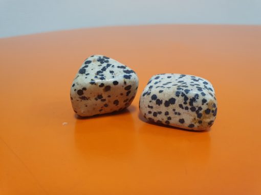 pierre roulée jaspe dalmatien